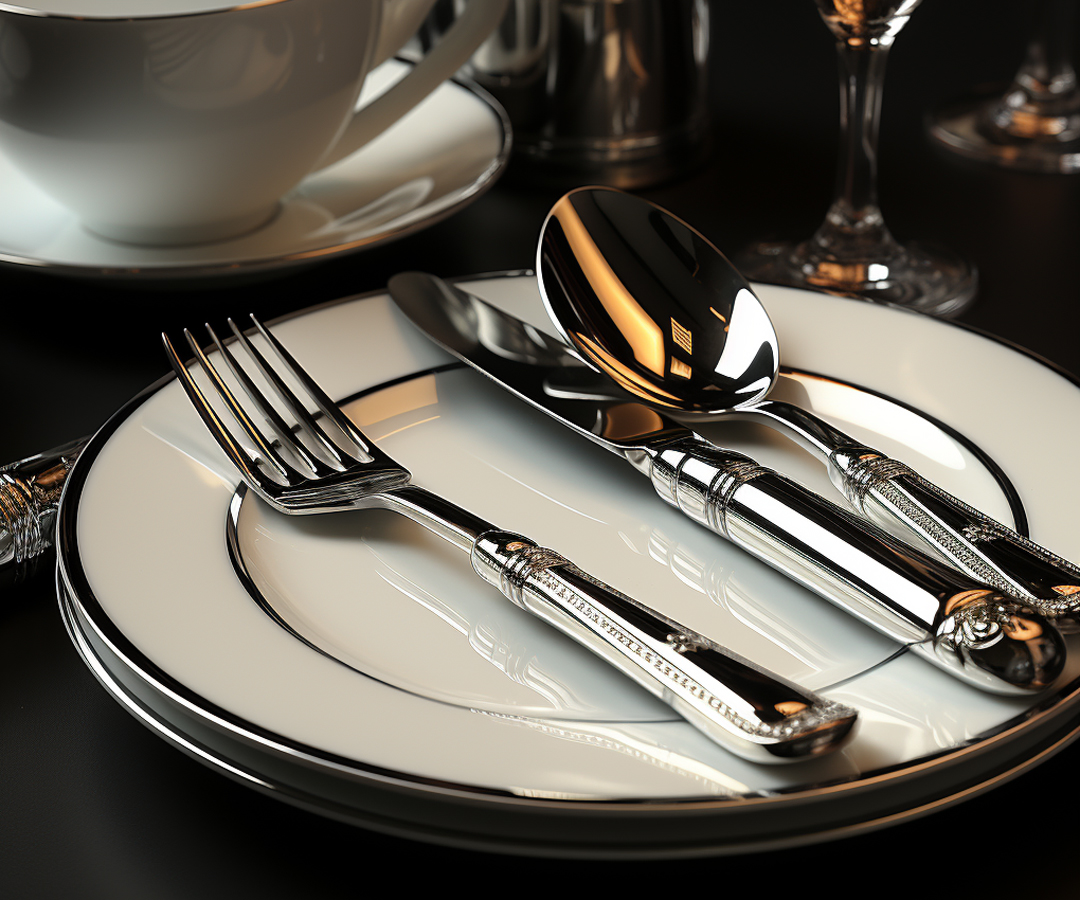 stainless steel tableware